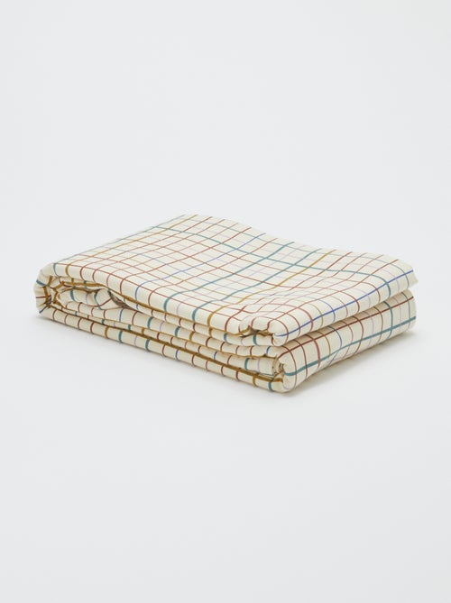 Geruite tafelkleed 150 x 270 - Kiabi Home - Kiabi