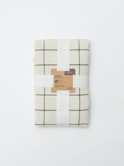 Geruite tafelkleed (150x200 cm) - Kiabi Home - Kiabi