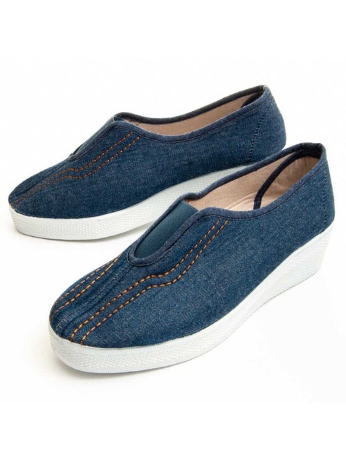 Gesloten pantoffel textiel northome - Kiabi