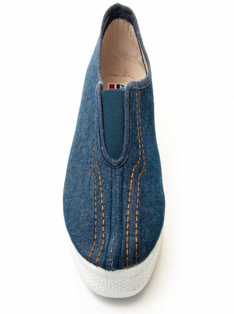 Gesloten pantoffel textiel northome Blauw - Kiabi