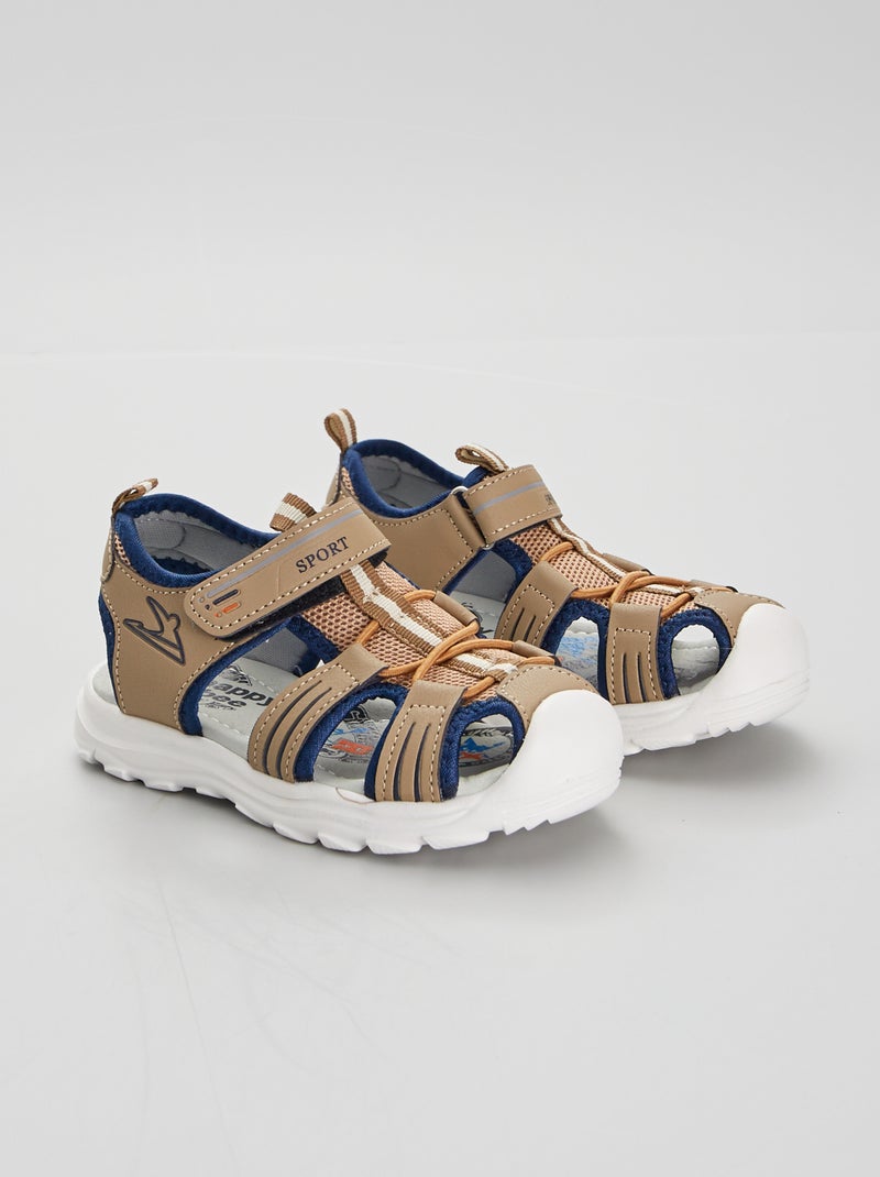 Gesloten sandalen BIEGE - Kiabi