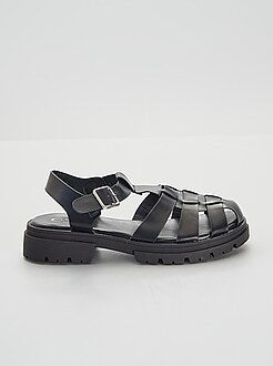 Dames sandalen met hak - Kiabi