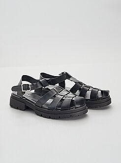 Dames sandalen met hak - Kiabi