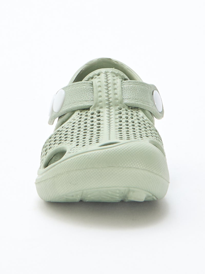 Gesloten strandsandalen Groen - Kiabi