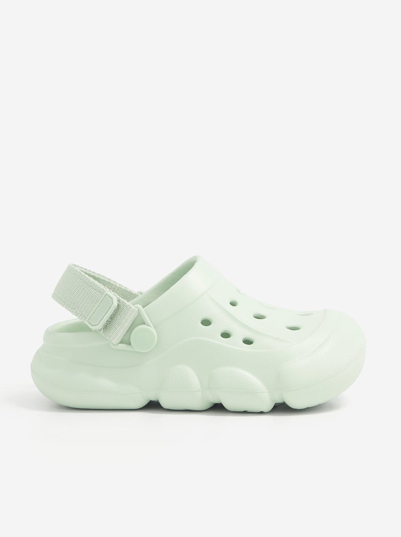 Gesloten strandslippers Groen - Kiabi