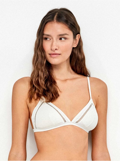 Gesneden driehoekige bikini top - Kiabi
