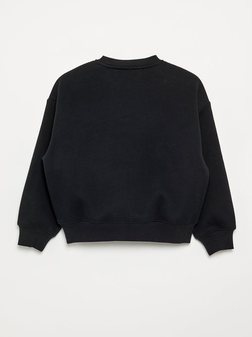 Gespikkelde sweater met parelmotieven - Kiabi Gespikkelde sweater met parelmotieven - Kiabi