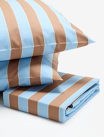 Gestippelde 2-persoons beddengoedset (240 x 220 cm) - Kiabi Home