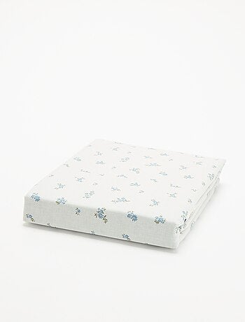 Gestippelde 2-persoons beddengoedset (240 x 220 cm) - Kiabi Home
