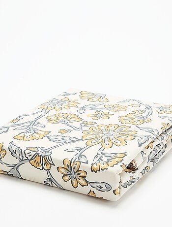 Gestippelde 2-persoons beddengoedset (240 x 220 cm) - Kiabi Home