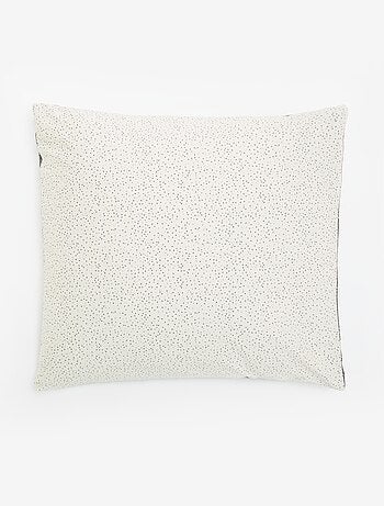 Gestippelde 2-persoons beddengoedset (240 x 220 cm) - Kiabi Home