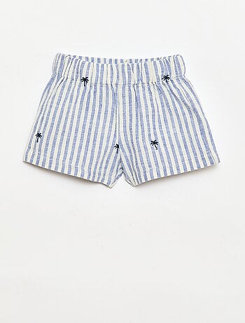 Gestreept 2-delig set - overhemd + short