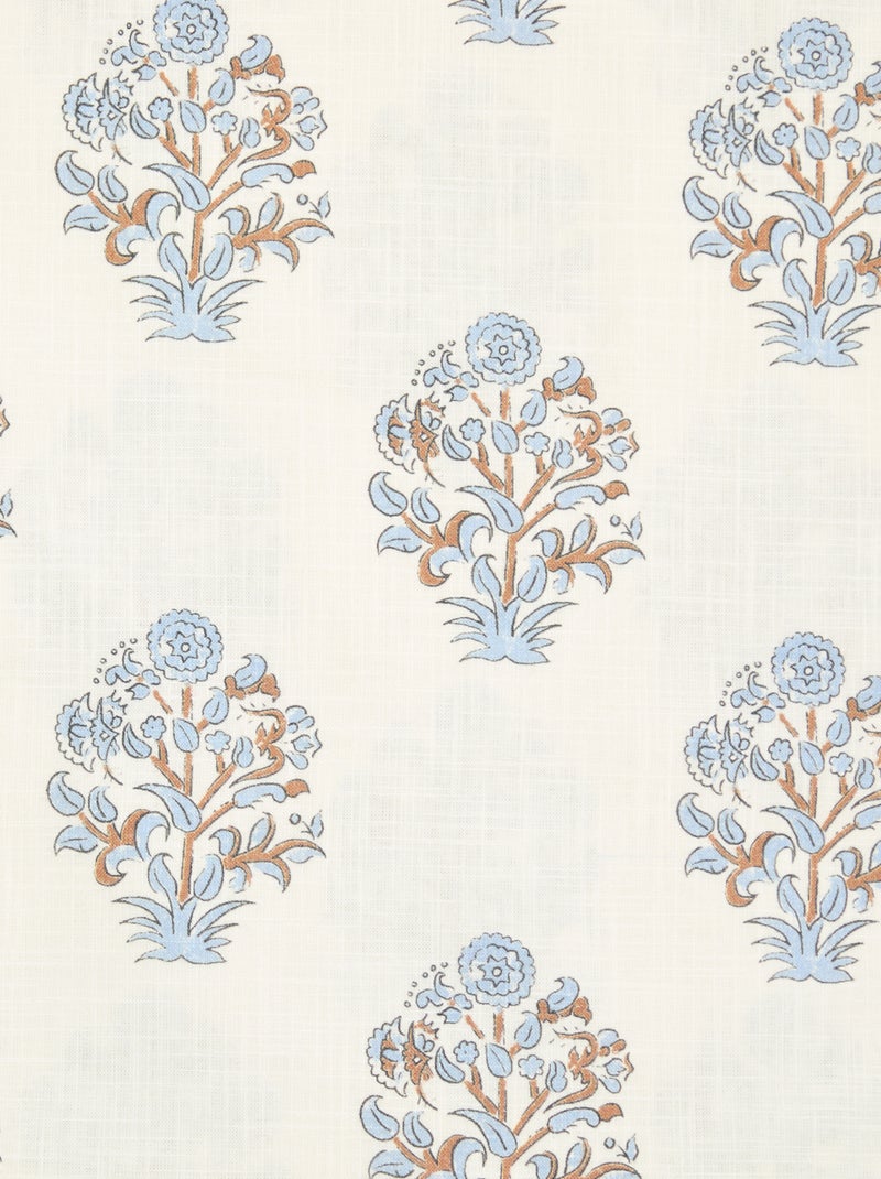 Gestreept gordijn - Kiabi Home Blauw - Kiabi