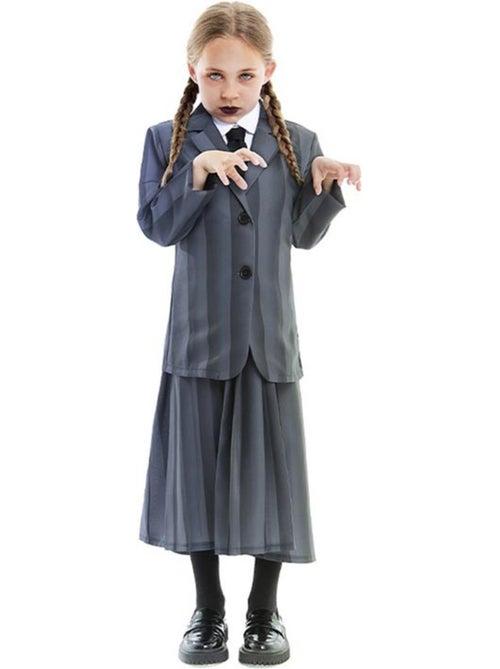 Gestreept gotisch schooluniformkostuum - Kiabi