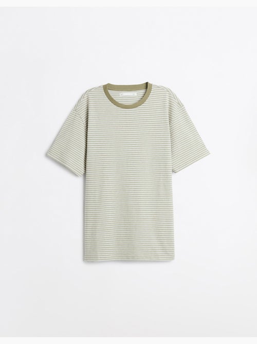 Gestreept Jersey T-shirt, MO Fashion - Kiabi Gestreept Jersey T-shirt, MO Fashion - Kiabi