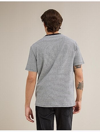 Gestreept Jersey T-shirt, MO Fashion