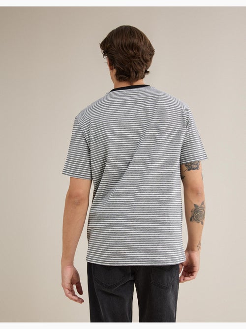 Gestreept Jersey T-shirt, MO Fashion - Kiabi Gestreept Jersey T-shirt, MO Fashion - Kiabi