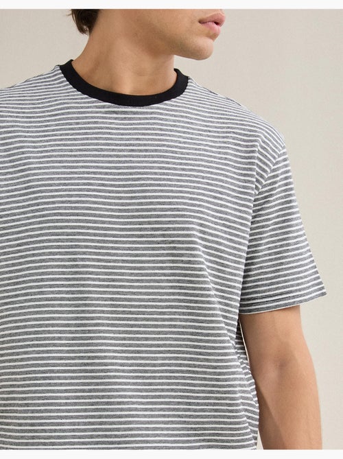 Gestreept Jersey T-shirt, MO Fashion - Kiabi Gestreept Jersey T-shirt, MO Fashion - Kiabi