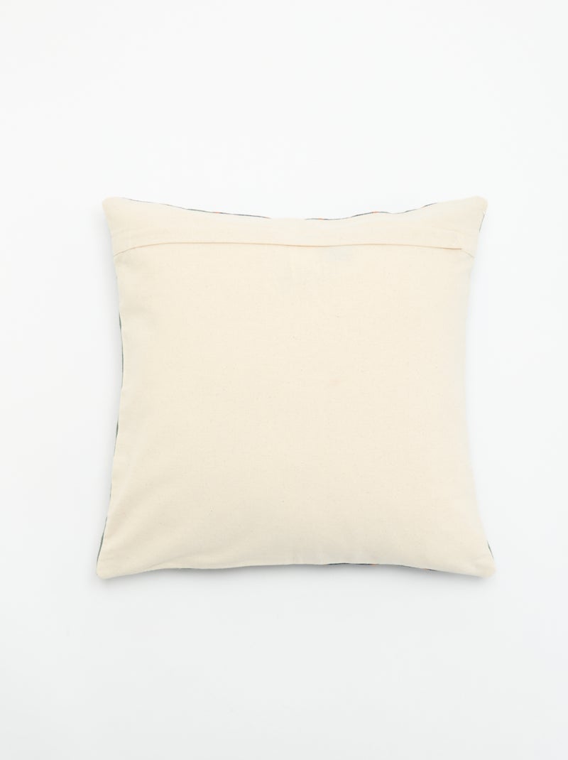 Gestreept kussenhoes - Kiabi Home Groen - Kiabi