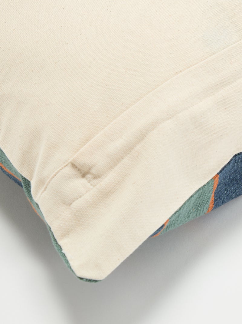 Gestreept kussenhoes - Kiabi Home Groen - Kiabi
