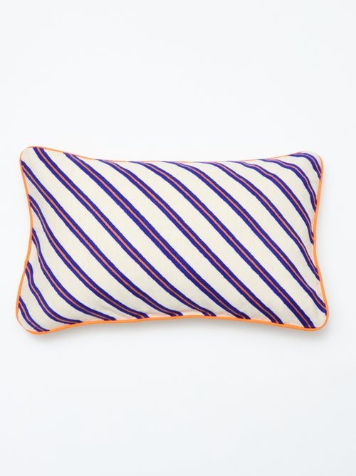 Gestreept kussenhoes (30x50 cm) - Kiabi Home - Kiabi