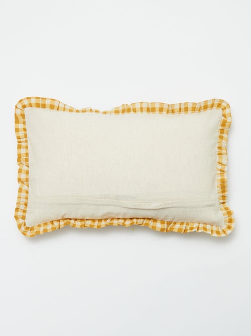 Gestreept kussenovertrek (50 x 30 cm) - Kiabi