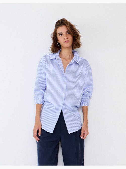 Gestreept overhemd, mo fashion - Kiabi Gestreept overhemd, mo fashion - Kiabi