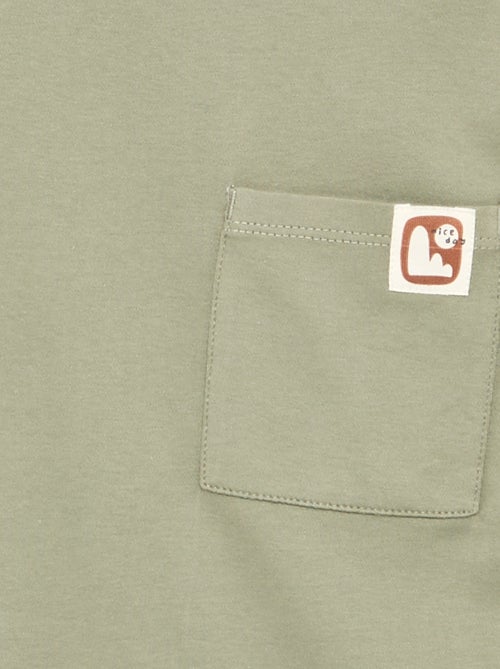 Gestreept T-shirt - gemakkelijk aan te trekken collectie - Kiabi