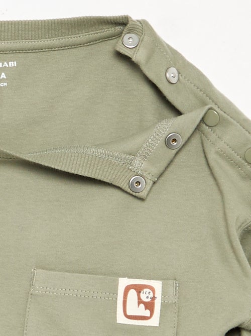 Gestreept T-shirt - gemakkelijk aan te trekken collectie - Kiabi