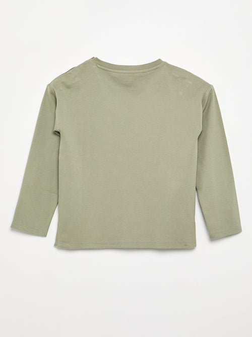 Gestreept T-shirt - gemakkelijk aan te trekken collectie - Kiabi