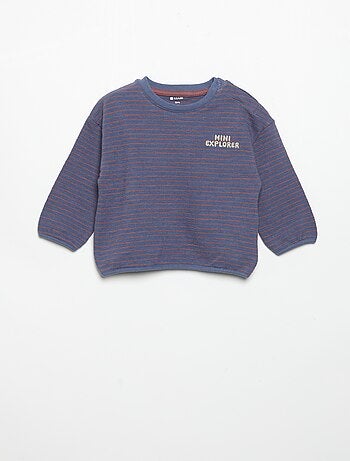 Gestreept T-shirt met lange mouwen