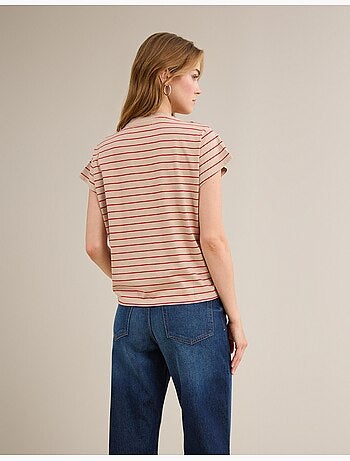 Gestreept T-shirt, MO Fashion