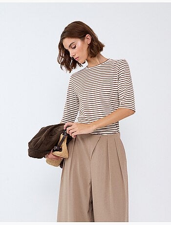 Gestreept t-shirt, mo fashion