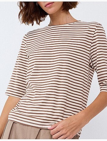 Gestreept t-shirt, mo fashion