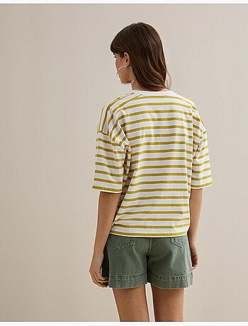 Gestreept T-shirt, MO Fashion