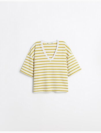 Gestreept T-shirt, MO Fashion