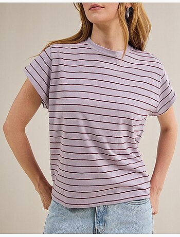 Gestreept T-shirt, MO Fashion