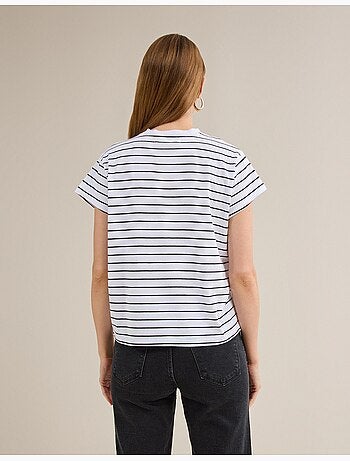 Gestreept T-shirt, MO Fashion