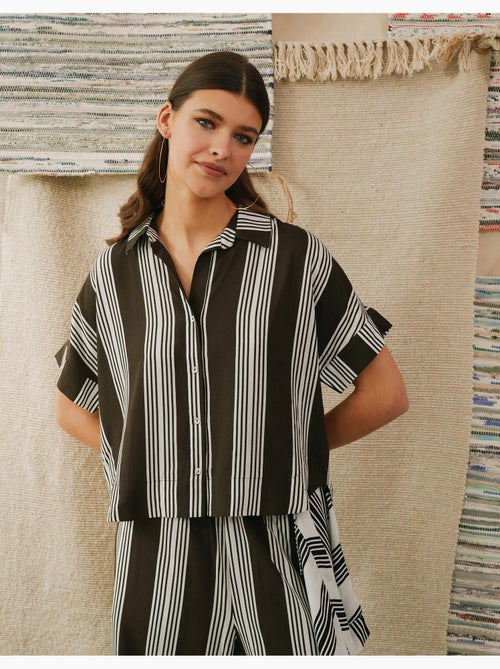 Gestreepte blouse, MO Fashion - Kiabi