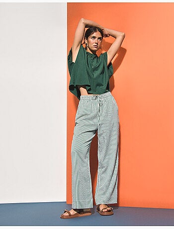 Gestreepte broek, MO Fashion