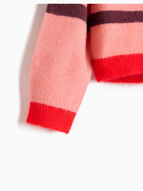 Gestreepte gebreide trui, mo fashion - Kiabi