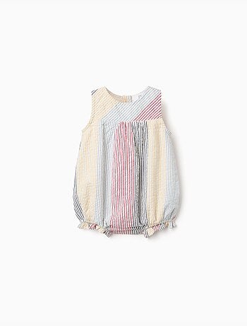 Gestreepte katoenen romper you&me