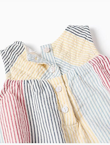 Gestreepte katoenen romper you&me
