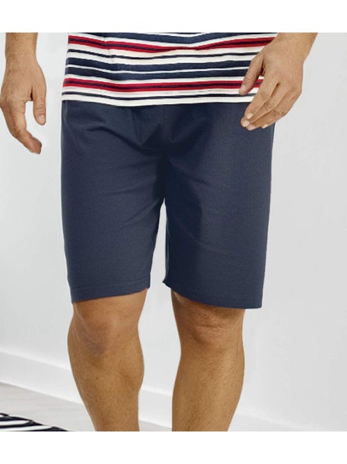 Gestreepte pyjama met V-hals - ATLAS FOR MEN - Kiabi