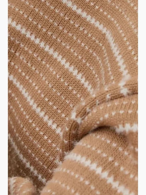 Gestreepte trui met ronde hals hiccup - Kiabi Gestreepte trui met ronde hals hiccup - Kiabi