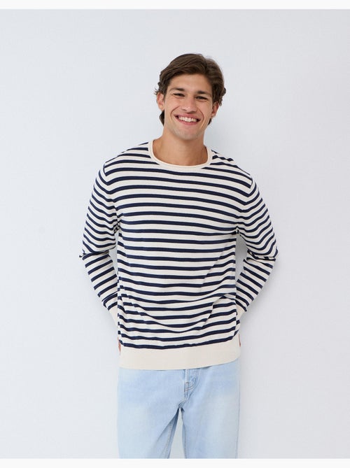 Gestreepte trui, mo fashion - Kiabi Gestreepte trui, mo fashion - Kiabi