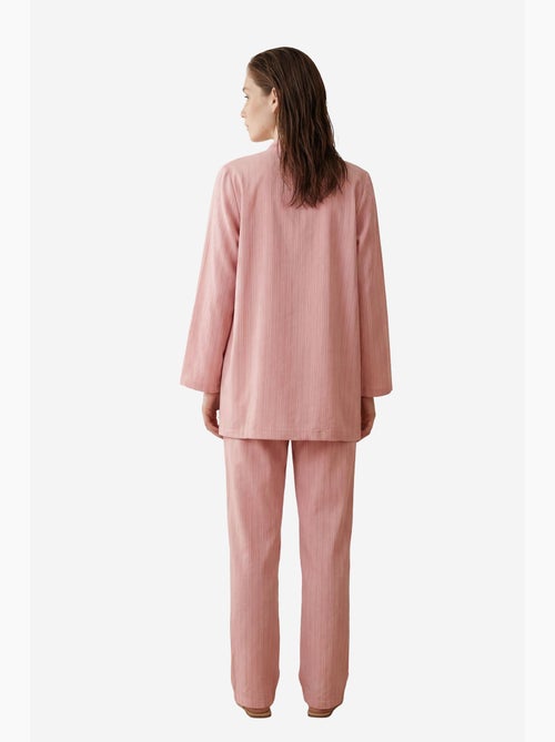 Gestreepte tweedelige co-ord set met open kraag my fashion - Kiabi