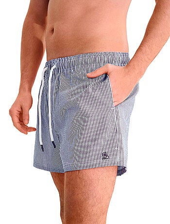 Gestreepte zwemshort men swimwear