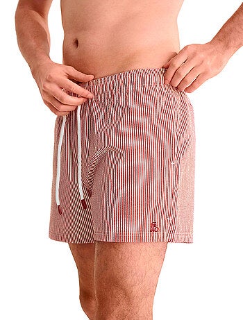 Gestreepte zwemshort men swimwear