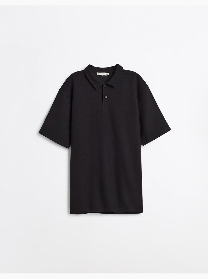 Gestructureerde paal, MO Fashion Zwart - Kiabi